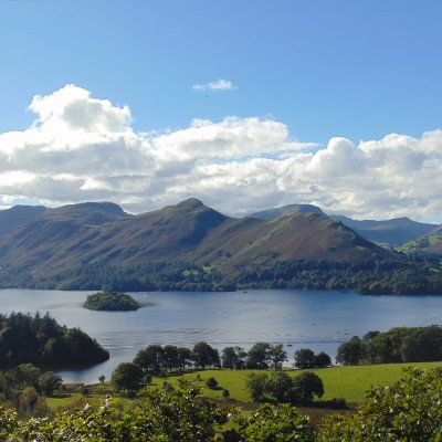 View of Derwentwater and Catbells from Castlehead, Keswick