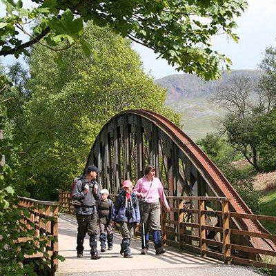 Keswick Railway line walk